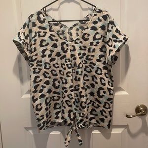 Juicy Couture Leopard Shirt